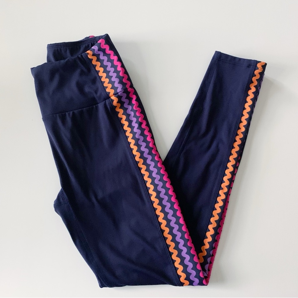 SSYS Ric Rac Inset Compression Leggings - Picture 3 of 8